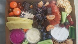 platter of food